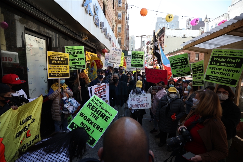 May Day protest held in New York amid pandemic