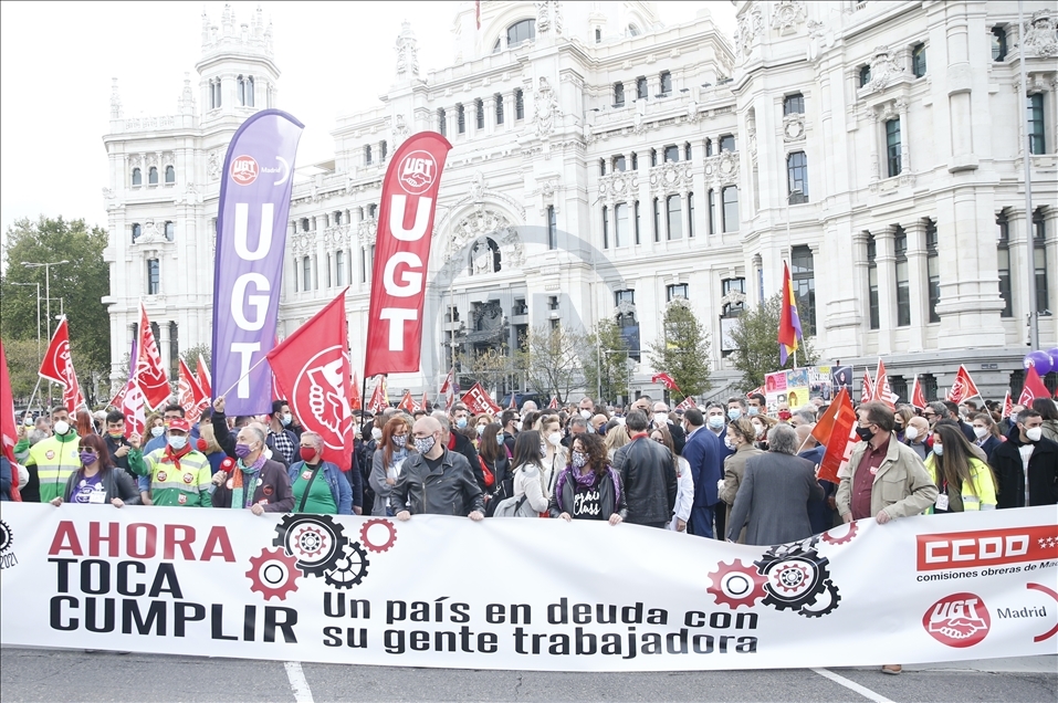 International Labour Day in Madrid