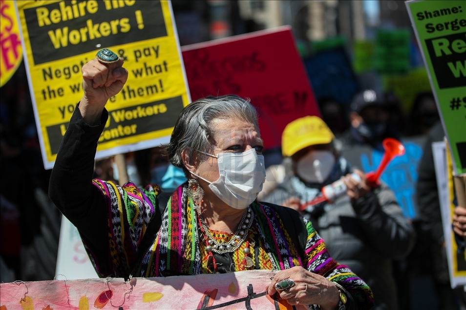 May Day protest held in New York amid pandemic