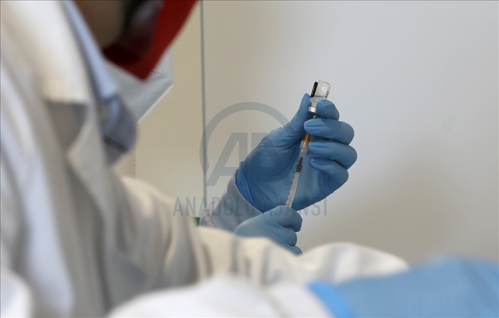 Inauguration of a new Covid-19 vaccine hub in Rome