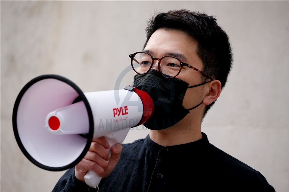 Solidarity rally for Myanmar pro-democracy movement held in London
