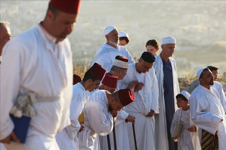 فلسطين.. السامريون يختتمون احتفالات عيد الفصح