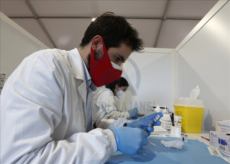 Inauguration of a new Covid-19 vaccine hub in Rome