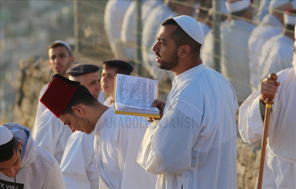 فلسطين.. السامريون يختتمون احتفالات عيد الفصح