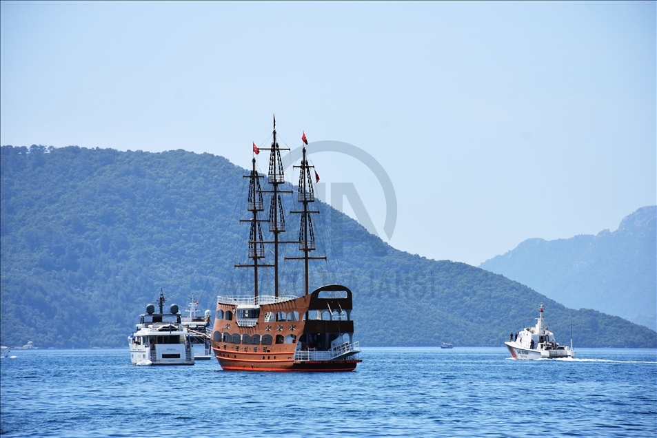 Turizm merkezleri Antalya ve Muğla'da "tam kapanma" sessizliği yaşanıyor
