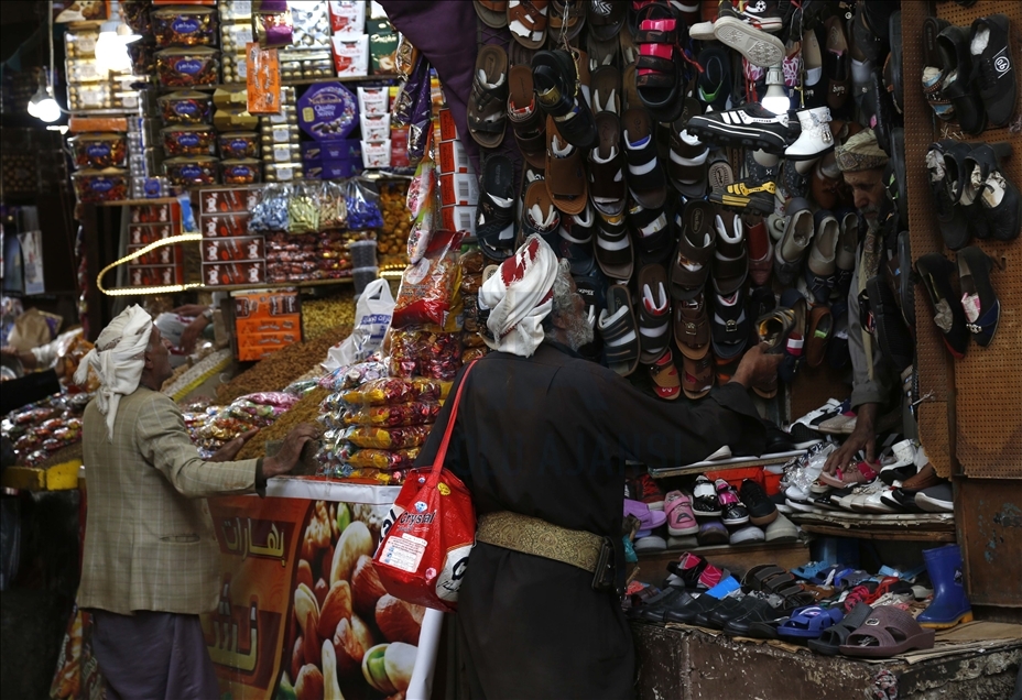 Yemen'de bayram hazırlıkları