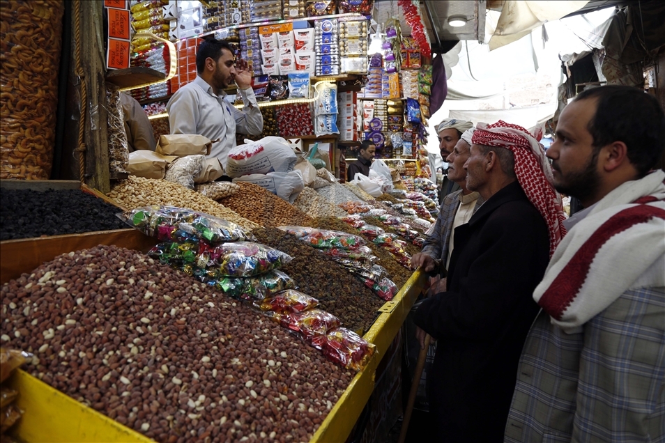 Yemen'de bayram hazırlıkları