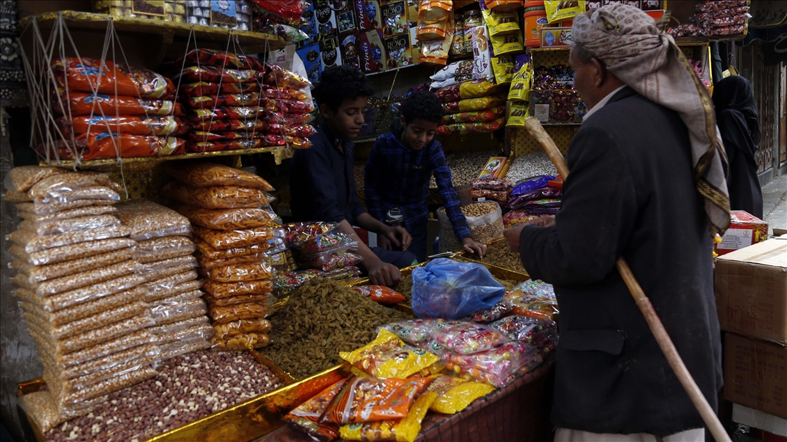Yemen'de bayram hazırlıkları