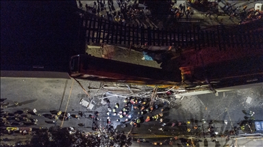 Mexique: au moins 20 morts dans l'effondrement d'un pont au passage d'une rame du métro