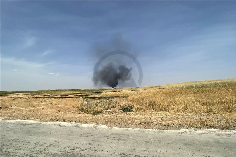 مقتل وإصابة عناصر أمن عراقيين بهجوم على بئري نفط بكركوك