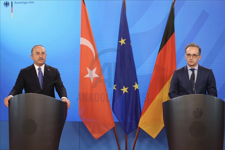 Dışişleri Bakanı Çavuşoğlu Berlin'de