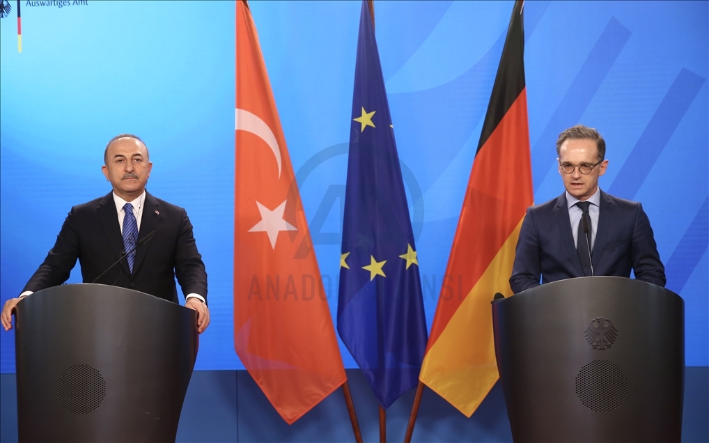 Dışişleri Bakanı Çavuşoğlu Berlin'de