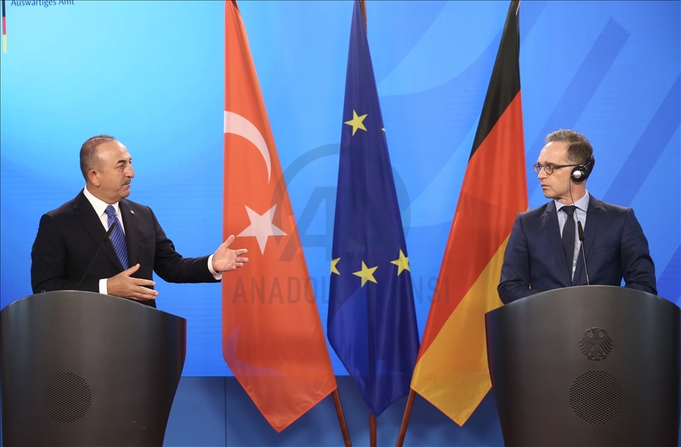 Dışişleri Bakanı Çavuşoğlu Berlin'de