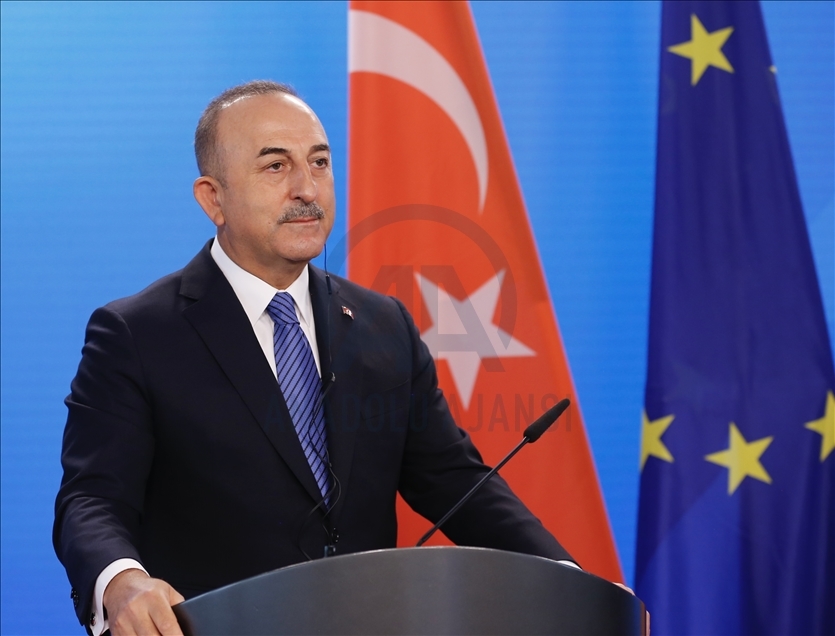 Dışişleri Bakanı Çavuşoğlu Berlin'de