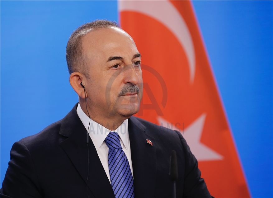 Dışişleri Bakanı Çavuşoğlu Berlin'de