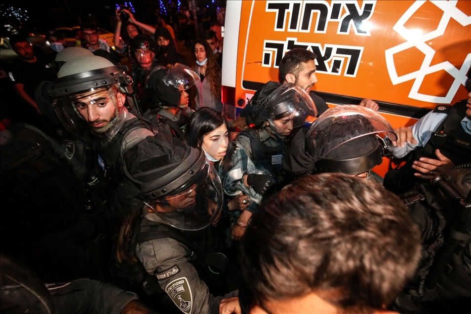 القدس.. إصابة 10 فلسطينيين بقمع إسرائيلي لاعتصام بـ"الشيخ جراح"
