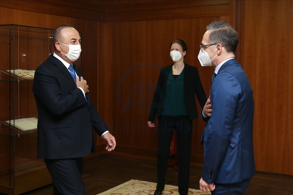 Dışişleri Bakanı Mevlüt Çavuşoğlu Almanya'da