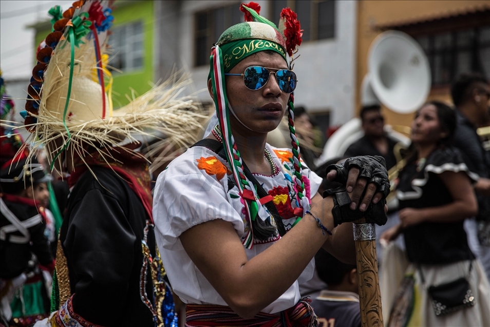 Representation of the "5 de mayo" Battle in Mexico City