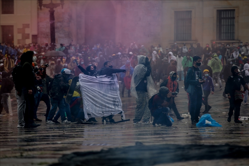 شمار قربانیان اعتراضات در کلمبیا به 24 تن رسید