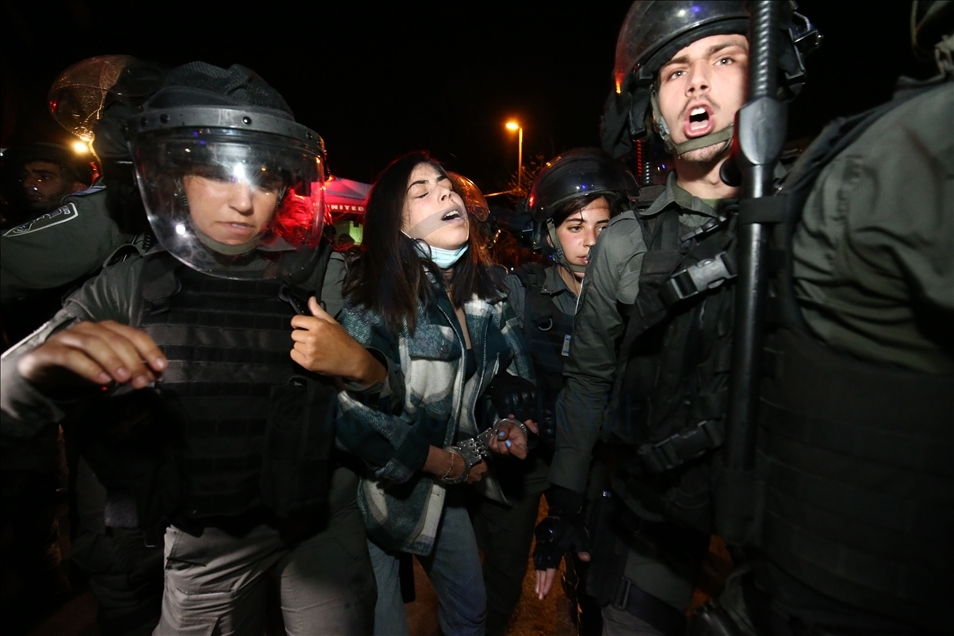 القدس.. إصابة 10 فلسطينيين بقمع إسرائيلي لاعتصام بـ"الشيخ جراح"