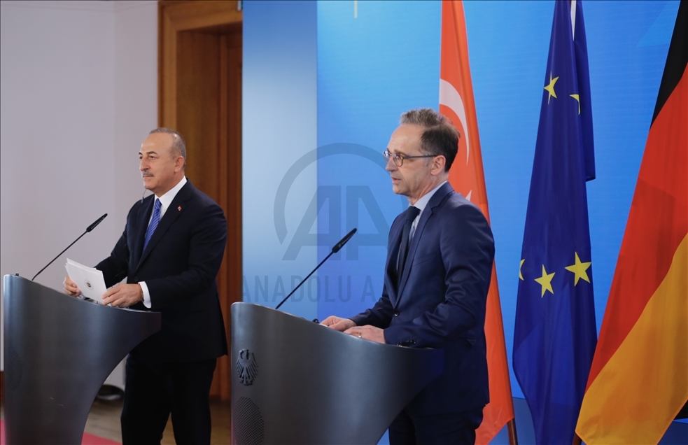 Dışişleri Bakanı Çavuşoğlu Berlin'de