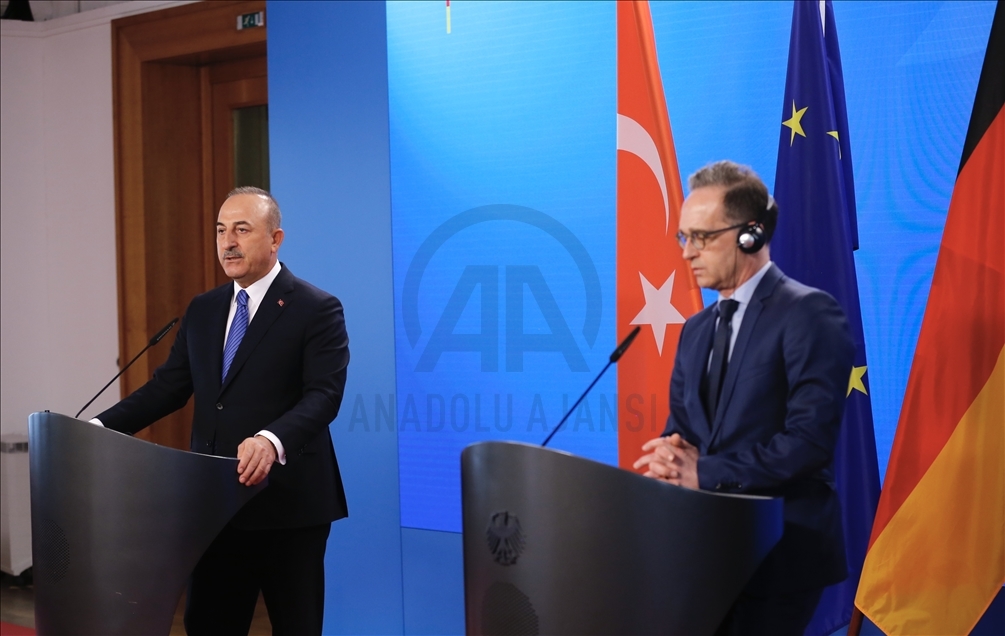 Dışişleri Bakanı Çavuşoğlu Berlin'de