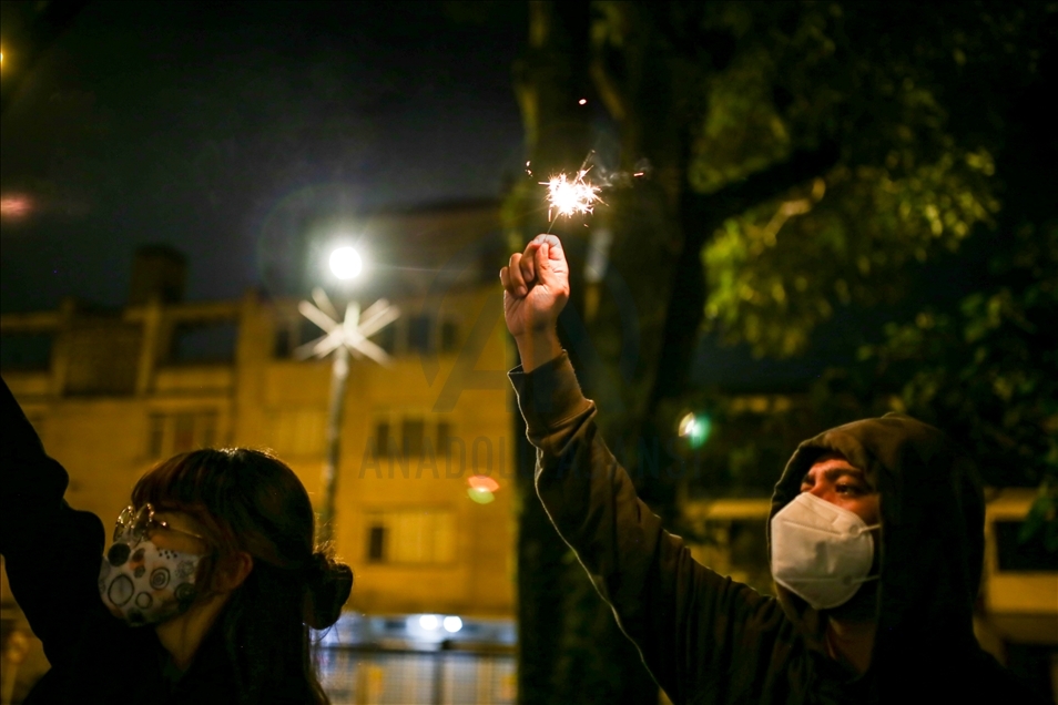 Kolombiya'da hükümete karşı protestolar 9. gününde devam ediyor
