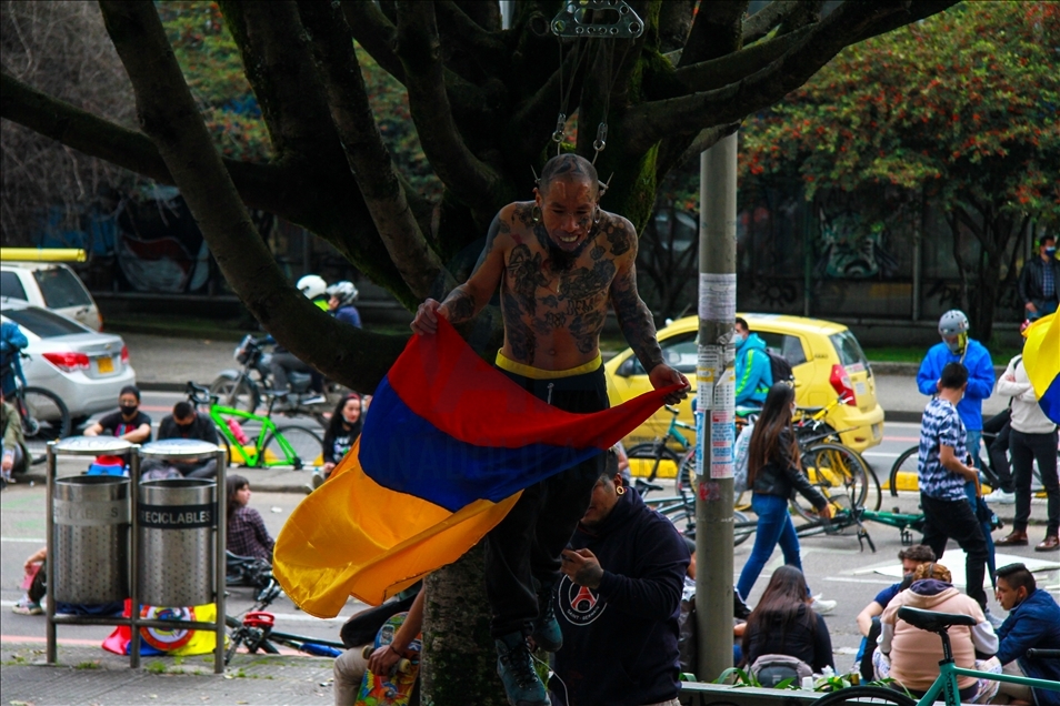 Tensions increase in Colombian protests