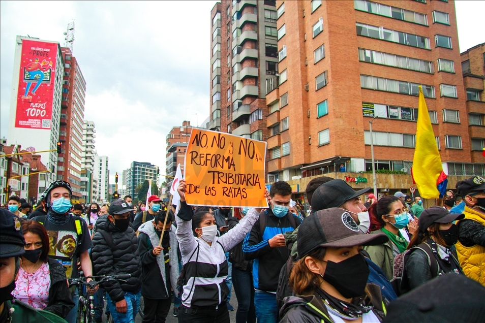 Tensions increase in Colombian protests