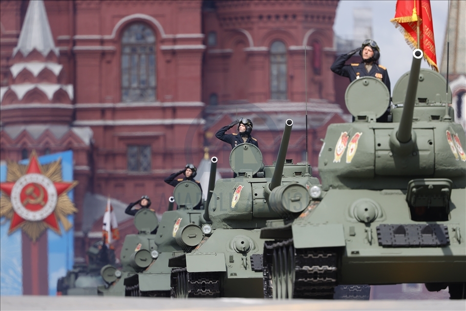 Генеральная репетиция военного парада прошла на Красной площади