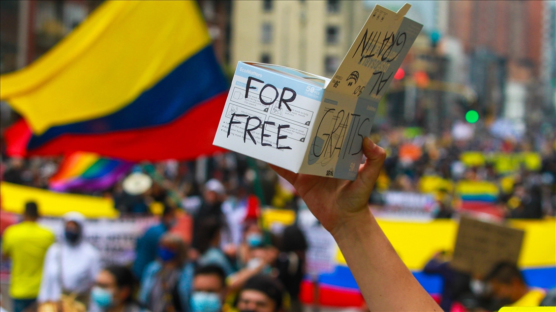 Tensions increase in Colombian protests