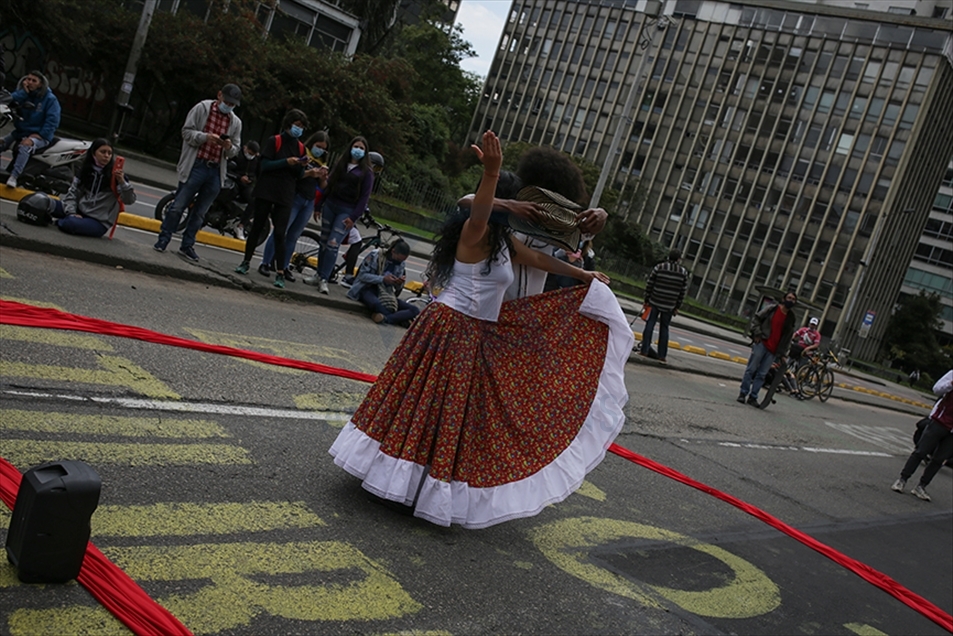 Continúan las manifestaciones en medio del paro nacional en Colombia