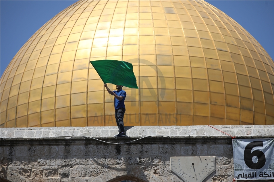 حدود 70 هزار فلسطینی نماز جمعه را در مسجدالاقصی ادا کردند