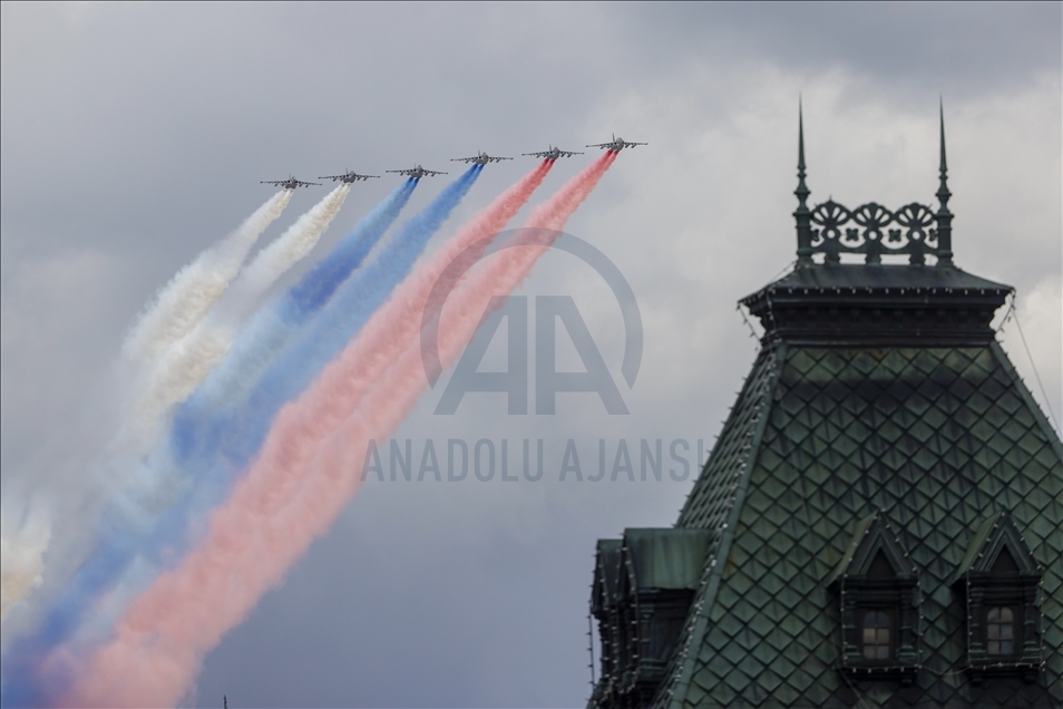 Генеральная репетиция военного парада прошла на Красной площади