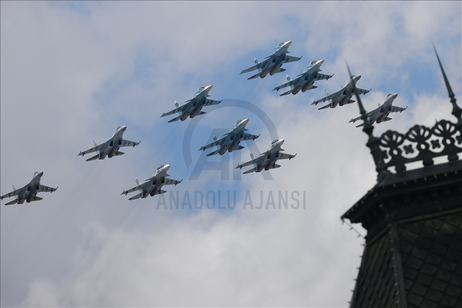 Генеральная репетиция военного парада прошла на Красной площади
