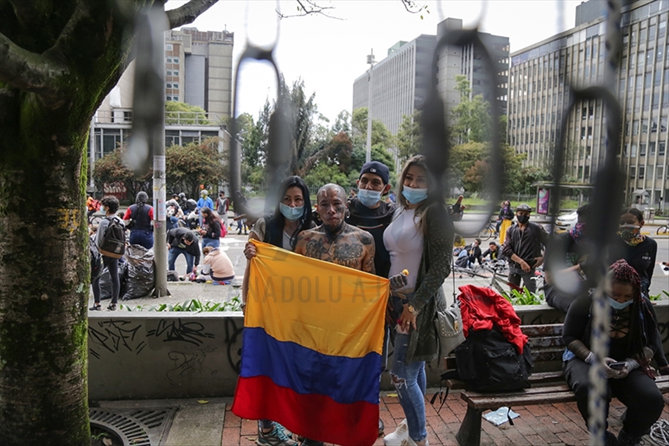 Continúan las manifestaciones en medio del paro nacional en Colombia