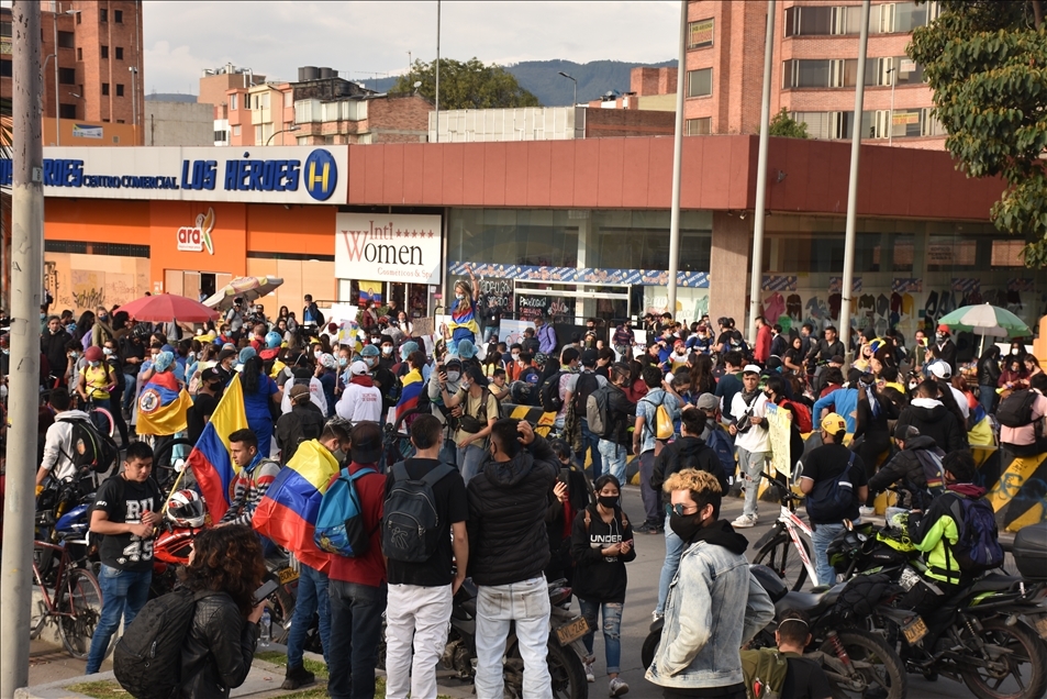 احتجاجات كولومبيا تدخل يومها العاشر