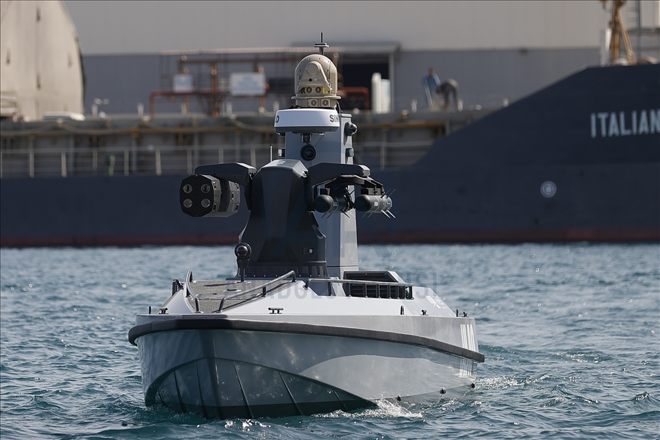 Turkey's first armed unmanned surface vessel prototype ready for missile launch