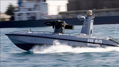 Turkey's first armed unmanned surface vessel ULAQ's prototype ready for missile launch