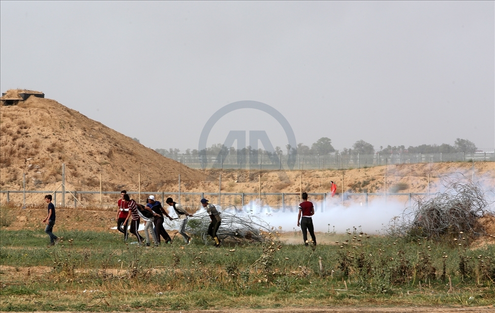 İsrail'in Mescid-i Aksa saldırıları Gazze'de protesto edildi
