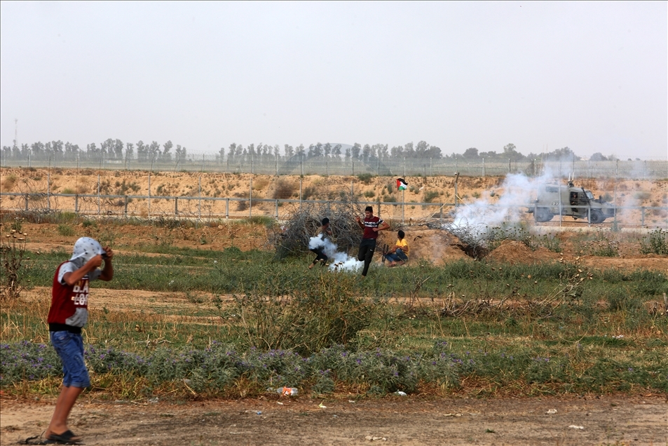 İsrail'in Mescid-i Aksa saldırıları Gazze'de protesto edildi