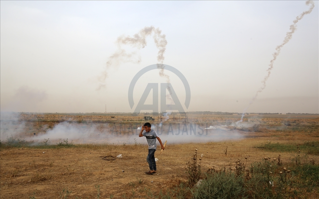 İsrail'in Mescid-i Aksa saldırıları Gazze'de protesto edildi
