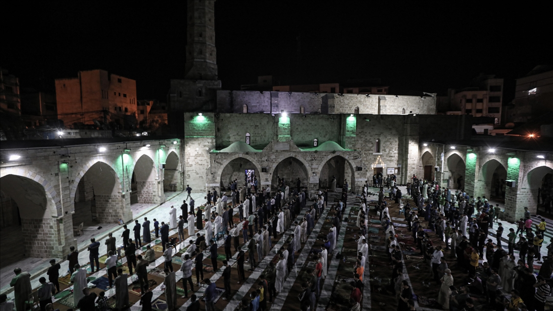 Gazze'de, Kadir Gecesi idrak edildi