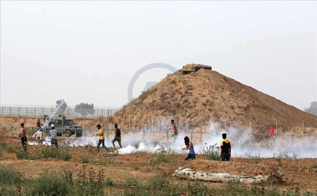 İsrail'in Mescid-i Aksa saldırıları Gazze'de protesto edildi