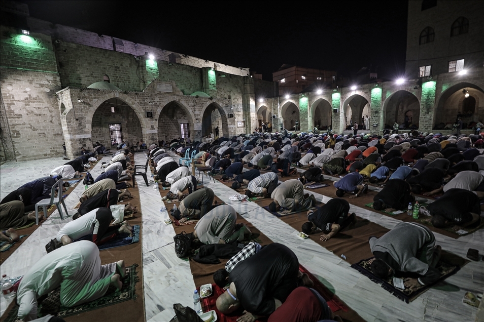 Gazze'de, Kadir Gecesi idrak edildi