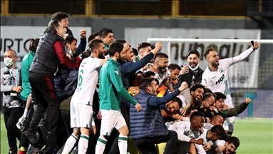 GZT Giresunspor Süper Lig'e yükseldi