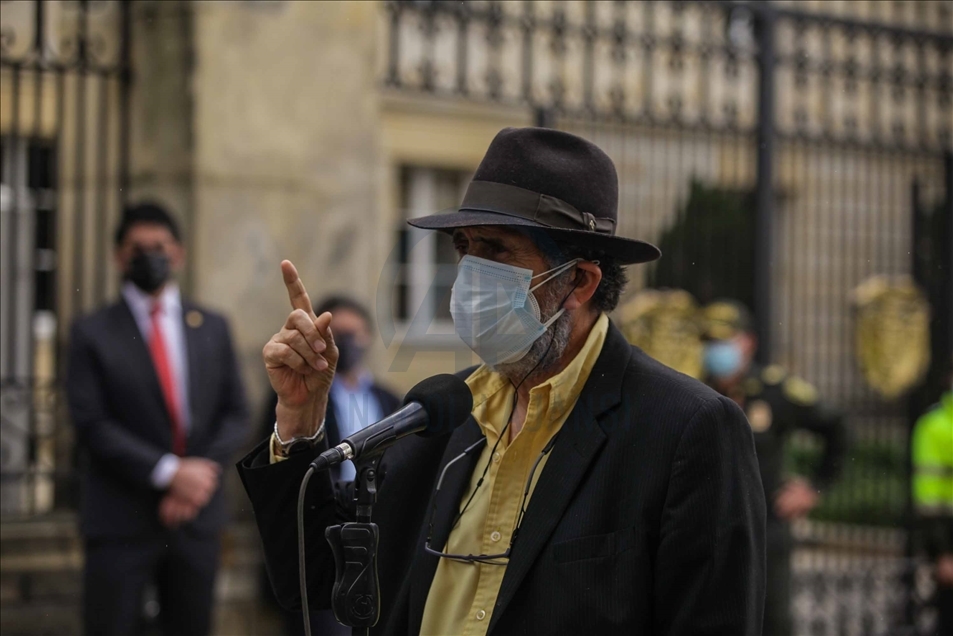 El presidente de Colombia se alista para reunirse con el Comité Nacional del Paro