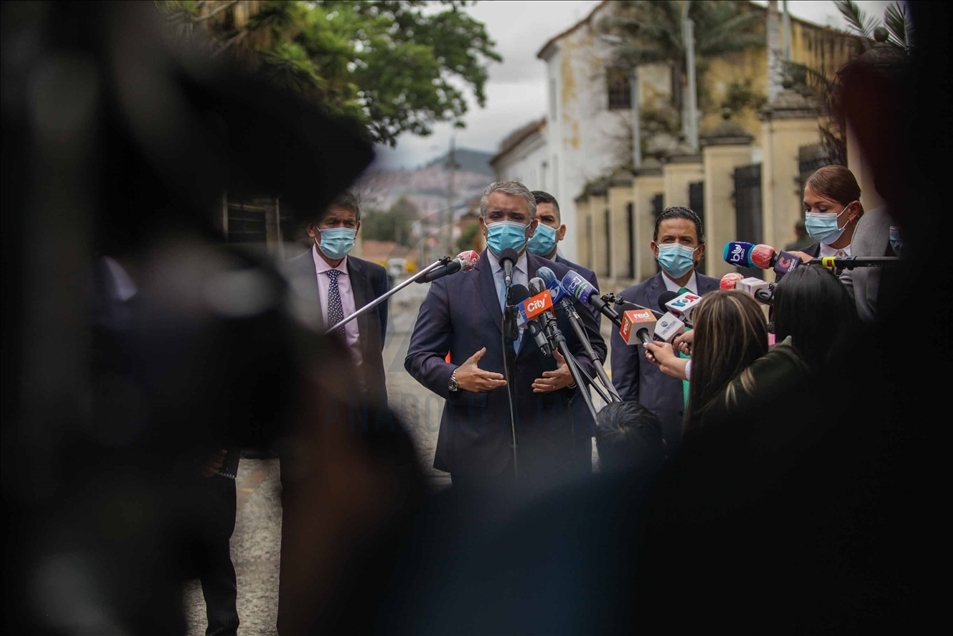 El presidente de Colombia se alista para reunirse con el Comité Nacional del Paro