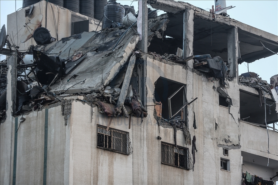 Serangan jet tempur Israel ke Gaza