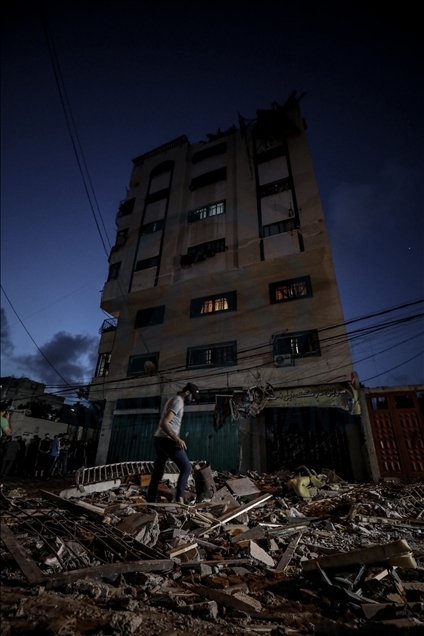 Serangan jet tempur Israel ke Gaza